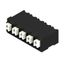 Printed circuit board terminals, 5.00 mm, Number of poles: 5, 90°, black, PUSH IN with actuator, Clamping range, max. : 1.5 mm², Tape thumbnail 3