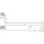 Roof conductor holder DEHNQUICK Cu f. Rd 6-10mm w. brace L 260mm thumbnail 2