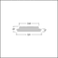 NOVS S 1900-840 DI HFI WH - Wall/Ceiling mounted LED luminaire thumbnail 3