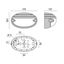 CHIP OVAL 30 GRILL LED 830 BLACK 11.5W thumbnail 6