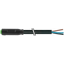 M8 female 0° SnapIn with cable PUR 5x0.25 bk UL 15m thumbnail 1
