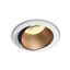 WHITE GU10 10W BRASS REFLECTOR DARK LIGHT ADJUSTABLE thumbnail 1