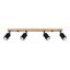 CEILING LAMP VERDO 4 BLACK GU10 4X10W IP20 thumbnail 3