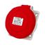 Socket 16/400V 5-pole IP67 built-in angled thumbnail 1