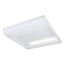 TC INDI 255 ceiling luminaire, TC-L 2x55W, angular, white thumbnail 1