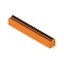 Printed circuit board terminals, 5.08 mm, Number of poles: 23, 180°, Solder pin length (l): 3.5 mm, tinned, orange, PUSH IN with actuator, Clamping range, max. : 2.5 mm², Box thumbnail 3