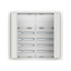 LFJW/A.1.63.1-83 | Cover 1-fold shutter icon, arrows | CARAT, AXCENT, FUTURE |83 ALUMINUM SILVER thumbnail 1