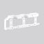 LED L 430 B 60 H 140, Power circuit colour: white / 15 W / 1,62 W / 40 thumbnail 2