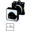 T0-1-15511/Z ON-OFF button, T0, 20 A, rear mounting, 1 contact unit(s), Contacts: 2, Spring-return in START position, 90 °, maintained, With 0 (Off) position, With thumbnail 6
