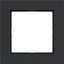 Cover frame single, A.1, matte night black thumbnail 1