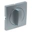 COVER PLATE F/ROTARY SWITCH (ON/OFF) ALUMIN thumbnail 1