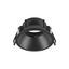 NEW TRIA® 75, ceiling installation ring, recessed, D: 8.2 H: 4.3 cm, IP 20, black thumbnail 1