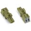 Socket 2-pole Cod. B light green thumbnail 2