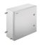 Klippon TB QL (Terminal Box - Quarter Lock), Empty enclosure, stainless steel enclosure, Height: 480 mm, Width: 480 mm, Depth: 200 mm, Material: Stainless steel 1.4404 (316L), electropolished, silver thumbnail 1