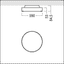 ONDA2 A D590 LED3600-830 LDE WH - Circular luminaire thumbnail 3