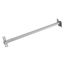 Wall bracket for Outdoor Beam & MILOX floodlight,silver,80cm thumbnail 2