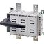 DDC-1250/2 DC switch disconnector, 1250 A, 2 pole, 1 N/O, 1 N/C, with grey knob, service distribution board mounting thumbnail 2