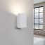WHITE CARBON WALL LAMP WITH ELEGANT GU10 LAMP SHADE thumbnail 6