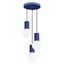 Pendant lamp HALO 3P ultramarine thumbnail 1