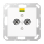 Afdekking ABAS wit v.speaker aansl. thumbnail 2
