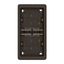 SURFACE MOUNTING BOX 2 GANG BLACK thumbnail 5