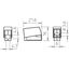 61 2/1 25 WS Luminaire connection terminal with 3 terminals 0,5-2,5mm² thumbnail 2