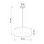 HANGING LAMP ARENA 35 WHITE E27 2X60W IP20 thumbnail 6