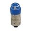 Pushbutton accessory A22NZ, Blue LED Lamp 6 VDC thumbnail 2