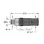 Field-Wireable Connector Male Connector M8 × 1/Ø 8 mm, Straight   FW-PRSPM0320-SA-S-0406 thumbnail 1