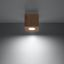 SPOT QUAD NATURAL WOOD GU10 1X40W IP20 thumbnail 6
