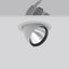 GOLAS maxi, 33 W, 2100 lm, fresh meat, silver, on/off Recessed project thumbnail 2