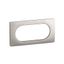 PLATE 2G LARGE SATIN ALUMINIUM thumbnail 2