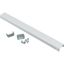 XSFD0610 Strip for snap-on cover, HxW=650x1000mm, grey thumbnail 3