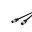 M12 Sensor/actuator cable, A-coded, 1.0 m, M12 plug straight - M12 plu thumbnail 1