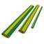 Thin wall heat shrinkable tubing (green-yellow) 40 PCS/PKG. RTC_6,4-3,2-ZZT/1 thumbnail 1