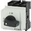 P1-32/IVS/N On-Off switch, P1, 32 A, service distribution board mounting, 3 pole + N, with black thumb grip and front plate thumbnail 2