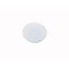 M22-XD-W Button plate, flat white, blank thumbnail 1