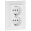 MONOB DOUB SAF EARTH SOCKET (SKO TYPE) WHITE thumbnail 2