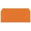 End and intermediate plate 2.5 mm thick orange thumbnail 2