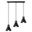 HANGING LAMP TALEJA 3 BLACK E27 3X60W IP20 thumbnail 2