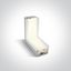 WHITE CEILING CORNER FOR 38152R 10W CW 120deg 230V thumbnail 1