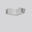 Form connector L 185 B 204 H 76 colour: aluminium 220 - 240 V thumbnail 1