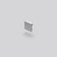 End cap L 18 B 16 H 4, Plastic colour: aluminium thumbnail 2