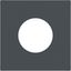 Central plate for push button/light signal E10, A.x/C.x, anthracite thumbnail 1