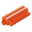 1-conductor female connector CAGE CLAMP® 2.5 mm² orange thumbnail 1