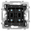 Base for a fourfold push button, with LEDs and comfort sensors, 71 x 7 thumbnail 2