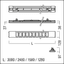 CLEVO MSC 6800-840 L3080 LDO SR SRG TEC - Luminaire with TECTON connection thumbnail 2