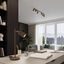 Ceiling lamp KARBON 4L brown thumbnail 5