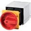 T5-6-8347/V/SVB Main switch, T5, 100 A, rear mounting, 6 contact unit(s), 11-pole, Emergency switching off function, With red rotary handle and yellow locking ring thumbnail 3