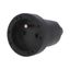 Coupling 2107 IP20, RUBBER, black thumbnail 2